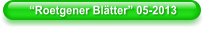 Roetgener Bltter 05-2013