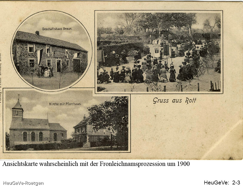 Gruß aus Rott, vor 1905