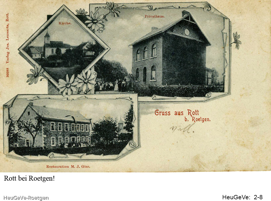 Rott, vor 1905