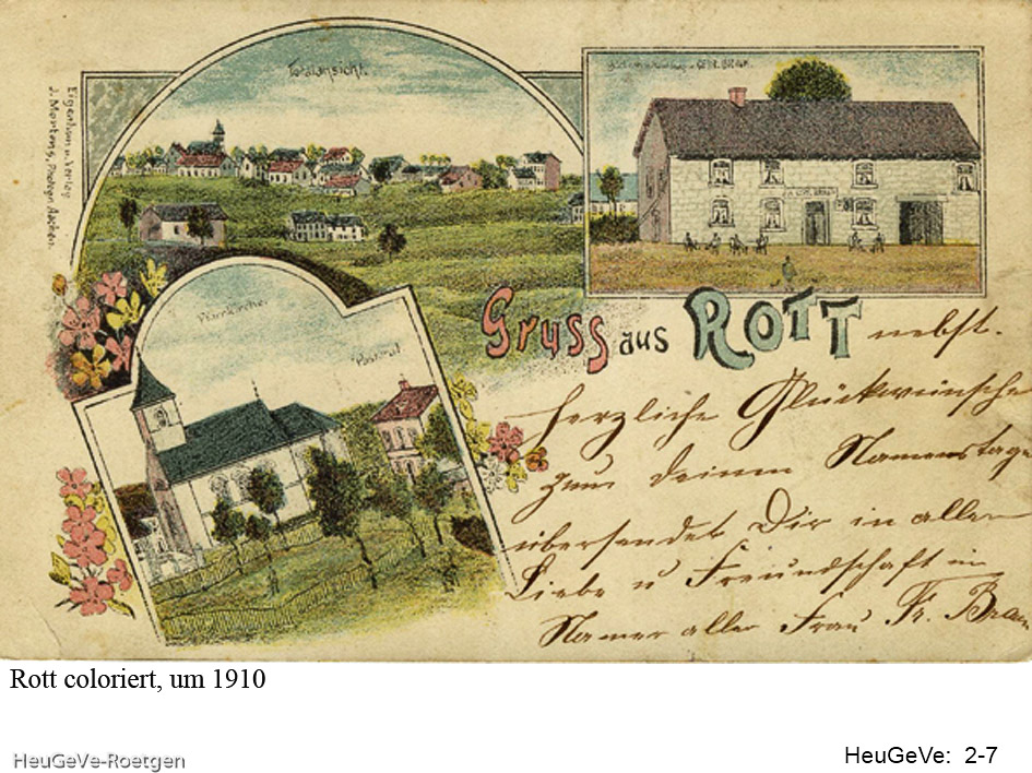 Rott, Poststempel 17.3.1912