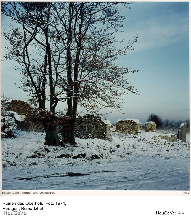 Reinartzhof, 1974