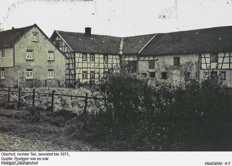 Reinartzhof, um 1971