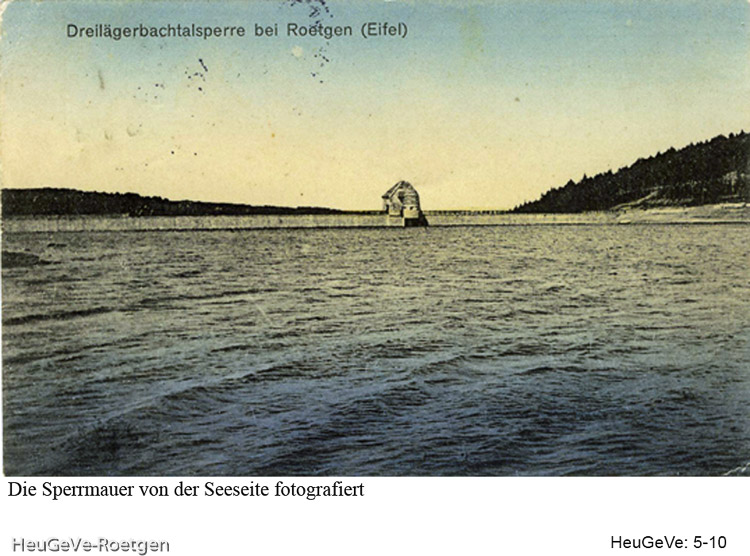Dreilägerbachtalsperre, 13.5.2013