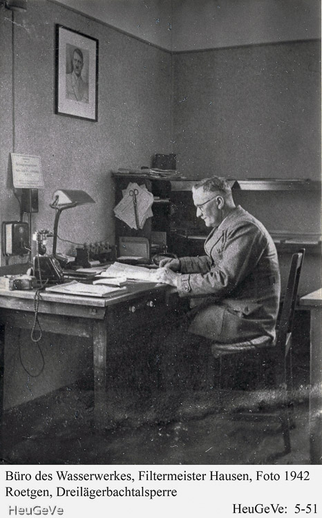 Büro des Wasserwerkes, 1942