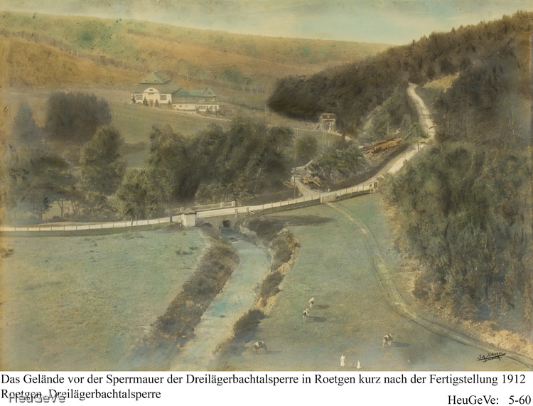 Vor der Talsperre, um 1912