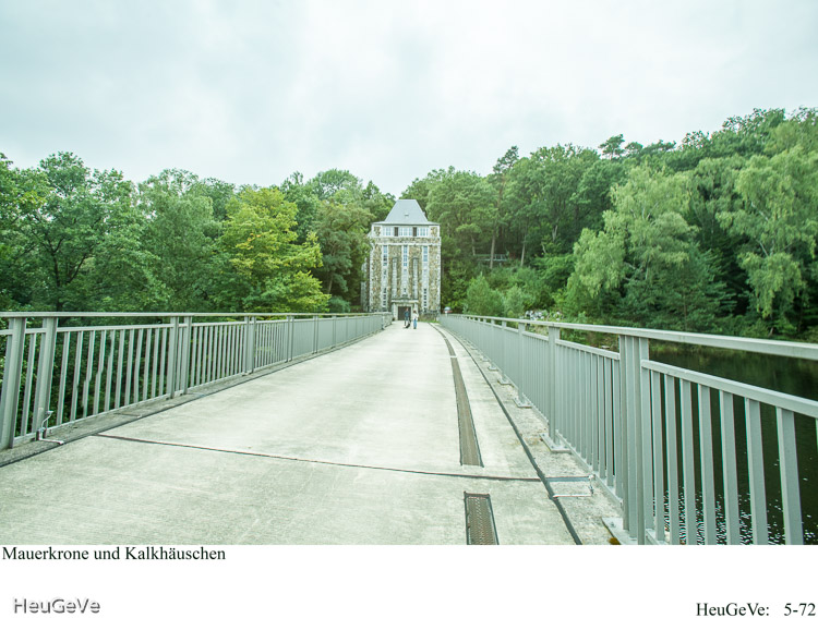 Mauer der Talsperre, 2015