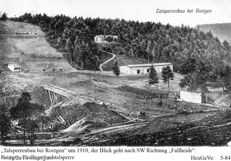 Baustelle, um 1910