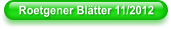 Roetgener Blätter 11/2012