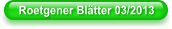 Roetgener Blätter 03/2013