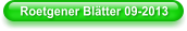 Roetgener Blätter 09-2013