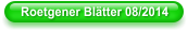 Roetgener Blätter 08/2014